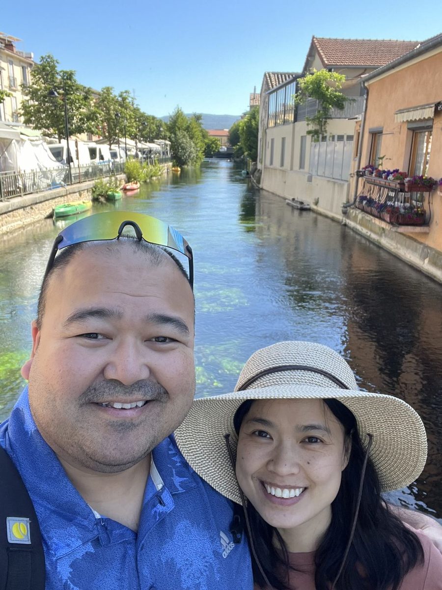 Dr. Nghiem Vu and his wife